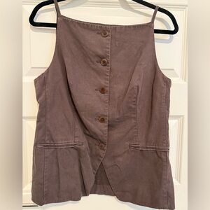 Madewell Brown Vest